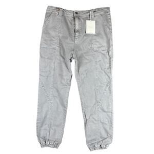 Kancan Los Angeles High Rise Joggers Pants Gray Gorgeous Grey Womens‎ 15/31 NEW